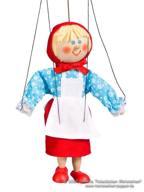 Buy Little Red Riding Hood Marionette | MA138 | Gallery Czech